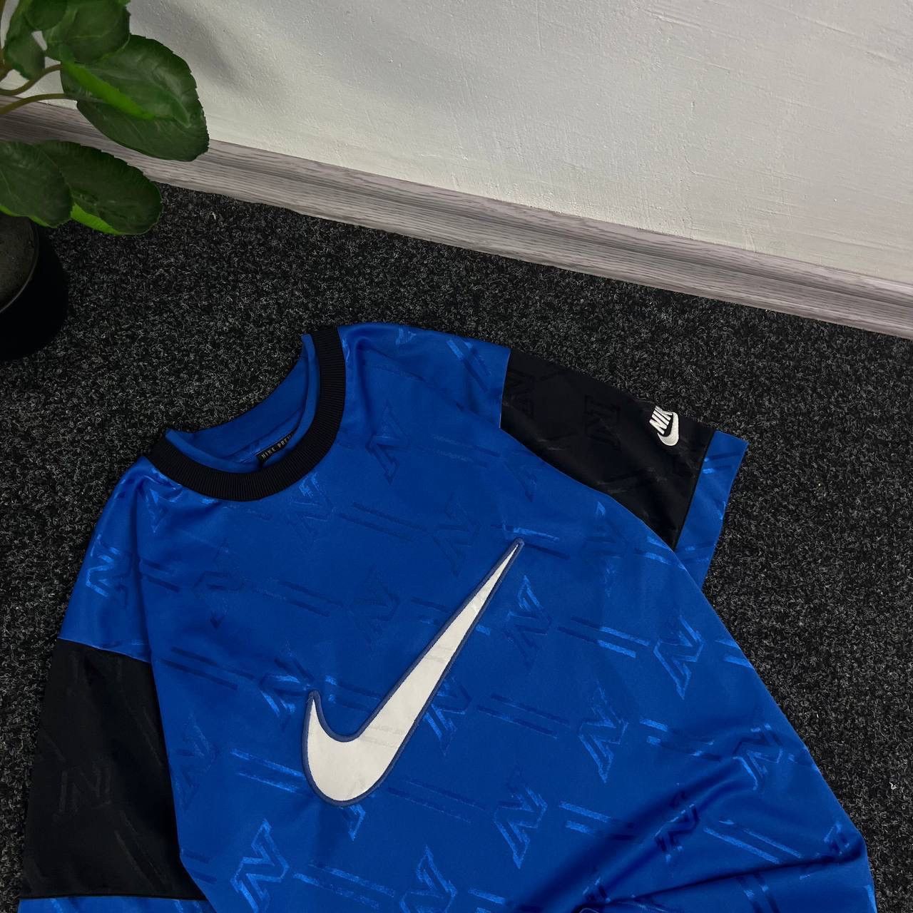 Nike Vintage nike premier jersey monogram big logo archive rare Size US L / EU 52-54 / 3 - 3 Thumbnail