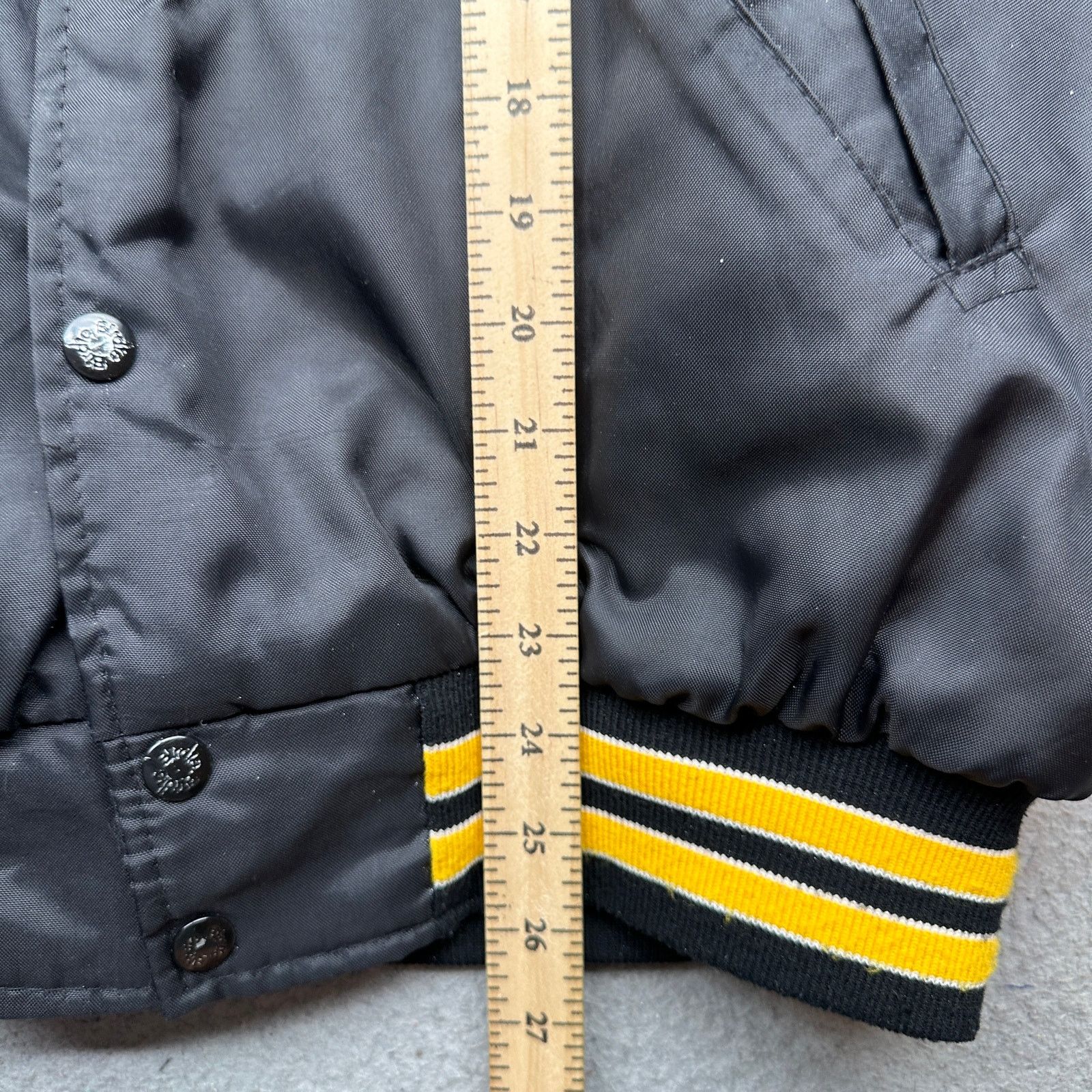 Other VTG 1995 NYPD Birdie Nylon Snap Bomber Jacket Medium Black Size US M / EU 48-50 / 2 - 4 Thumbnail