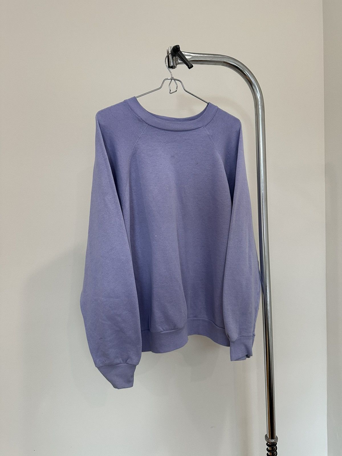 Vintage VINTAGE 80s BLANK RAGLAN CREWNECK SWEATSHIRT Size US M / EU 48-50 / 2 - 1 Thumbnail