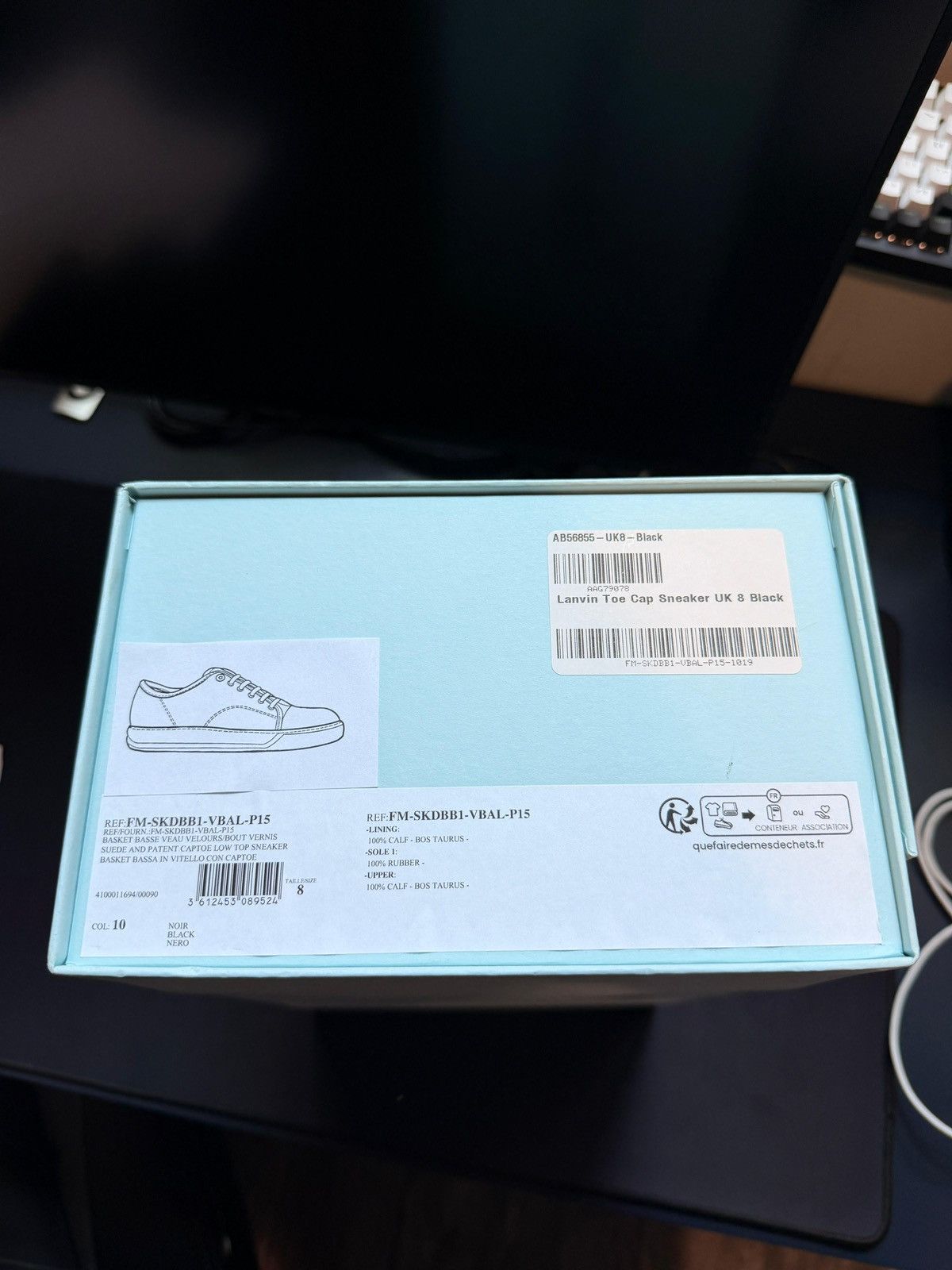 Lanvin Lanvin cap toe sneaker Size US 9 / EU 42 - 7 Thumbnail
