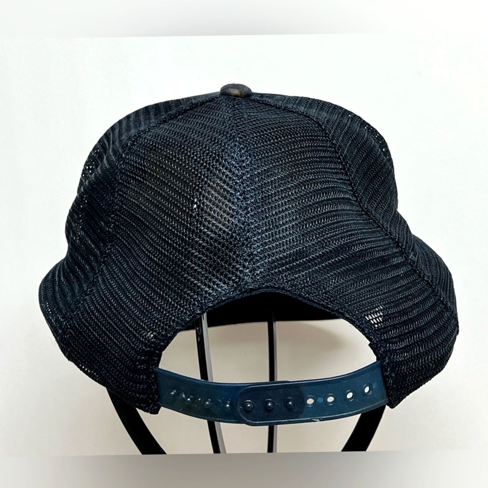 Vintage VINTAGE 80’s Soviet Union State Security Police KGB Cap Hat Trucker Hat Men Blue One Size Size ONE SIZE - 4 Thumbnail