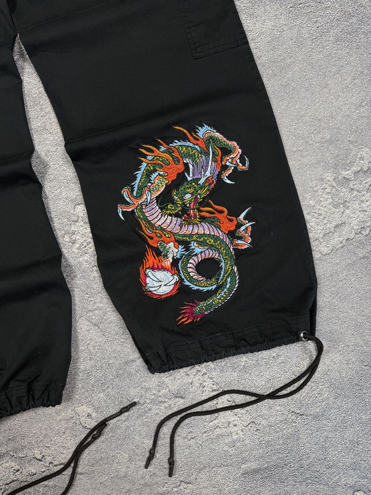 Ed Hardy Vintage Ed Hardy Pants Dragon Y2K crazy Size 34" / US 12 / IT 48 - 7 Thumbnail