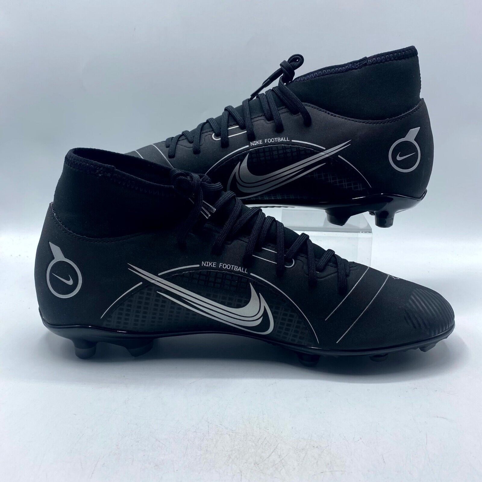 Nike NEW Nike Superfly 8 Club FG/MG Sneaker Black DJ2904-007 Mens Size US 11 / EU 44 - 3 Thumbnail