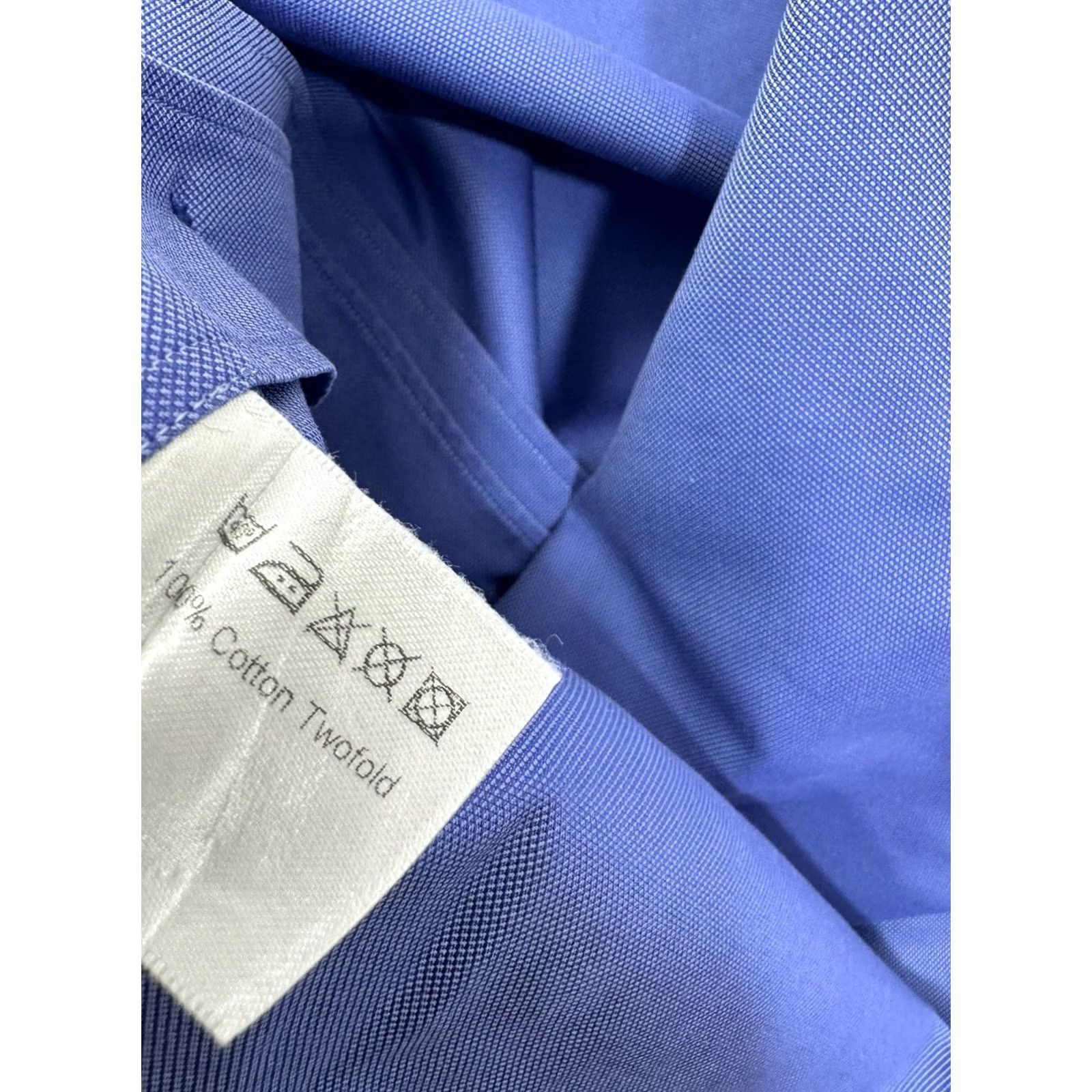Vintage STENSTROMS - Mens 15.5 / 39 Dress Shirt Button-Up Long Sleeve Blue 15.5 Mens Shirt Size 42R - 6 Thumbnail