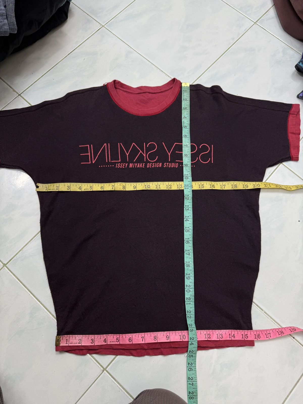 Issey Miyake 🔥🔥🔥ARCHIVE VTG ISSEY MIYAKE SKYLINE REVERSIBLE T SHIRTS Size US M / EU 48-50 / 2 - 10 Thumbnail
