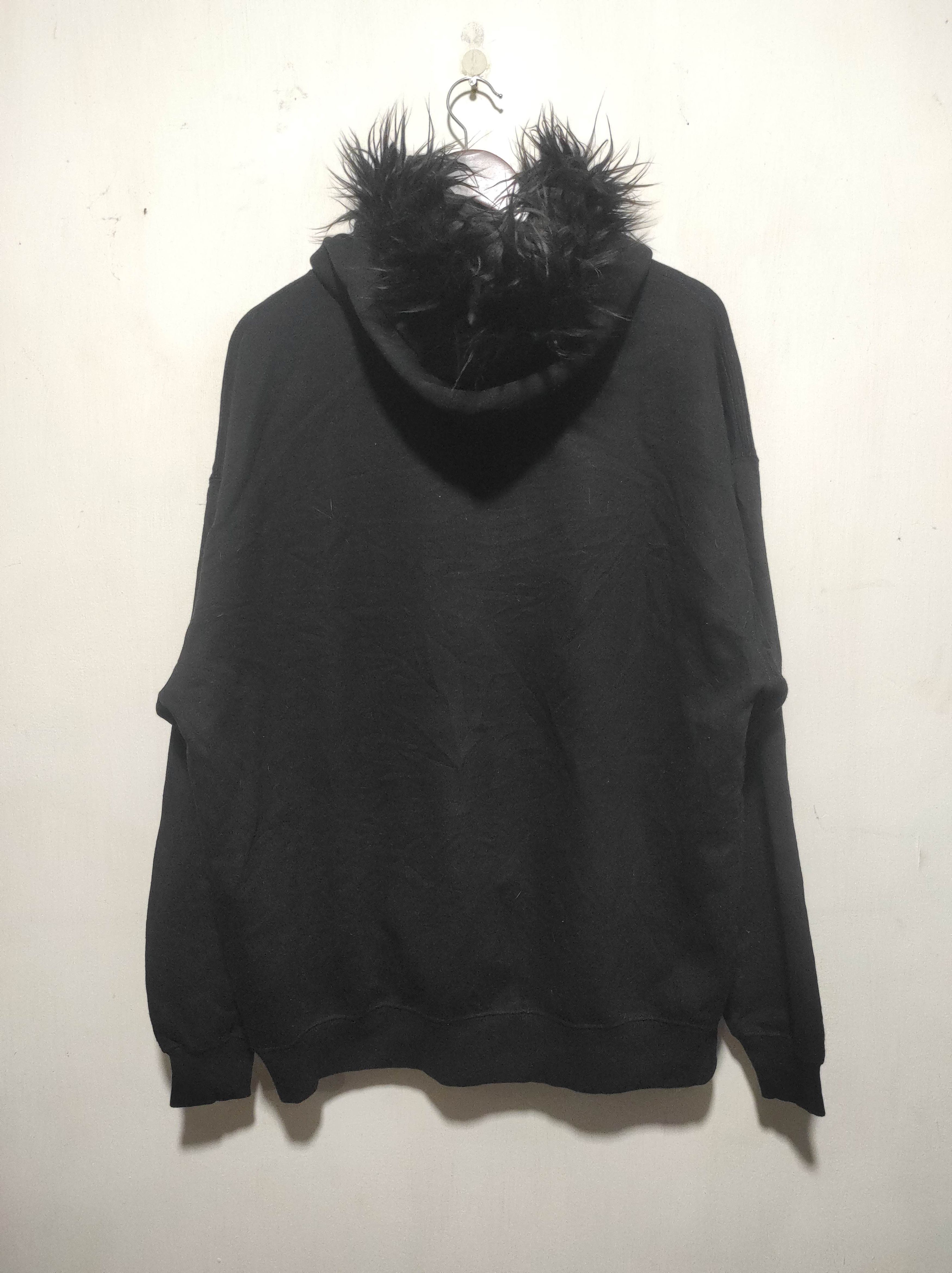 Hysteric Glamour Confirm black fur hoodie i6w9 LGB style Size US L / EU 52-54 / 3 - 8 Thumbnail
