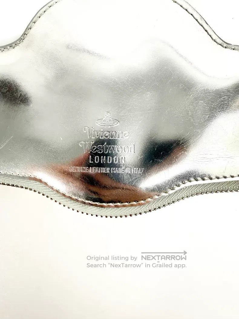 Vivienne Westwood Vivienne Westwood size OS Silver Saturn Clutch/Change Purse Size ONE SIZE - 5 Thumbnail