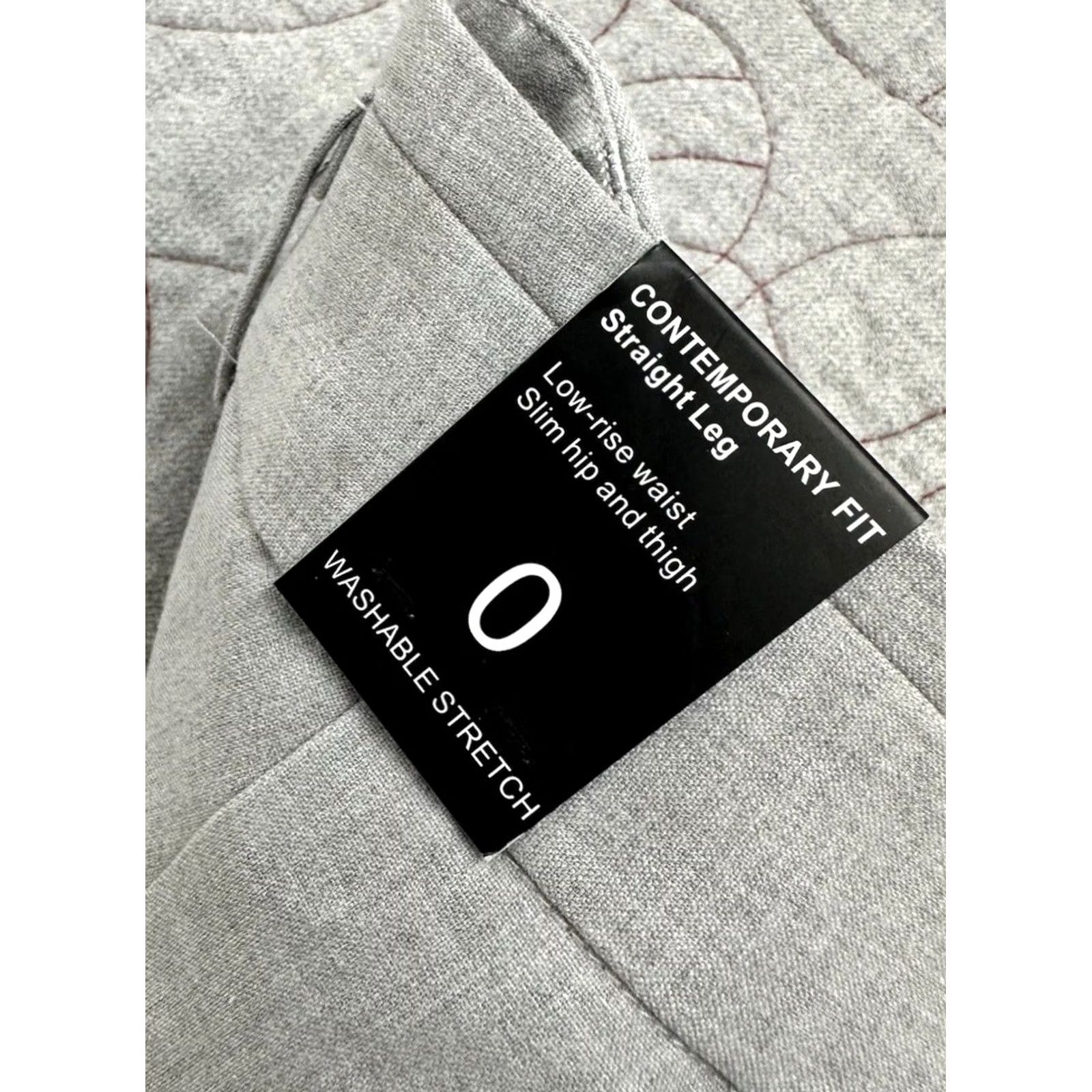 Vintage Amanda + Chelsea Slim Fit Gray Ankle Dress Pant Trousers Women’s 0 Slimming Slim Gray 0 Women Size 25" / US 0 / IT 36 - 7 Thumbnail