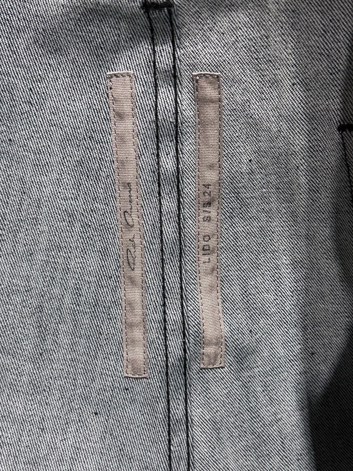 Rick Owens Rick Owens SS24 “Lido” Black Geth Jeans Size US 33 - 3 Thumbnail