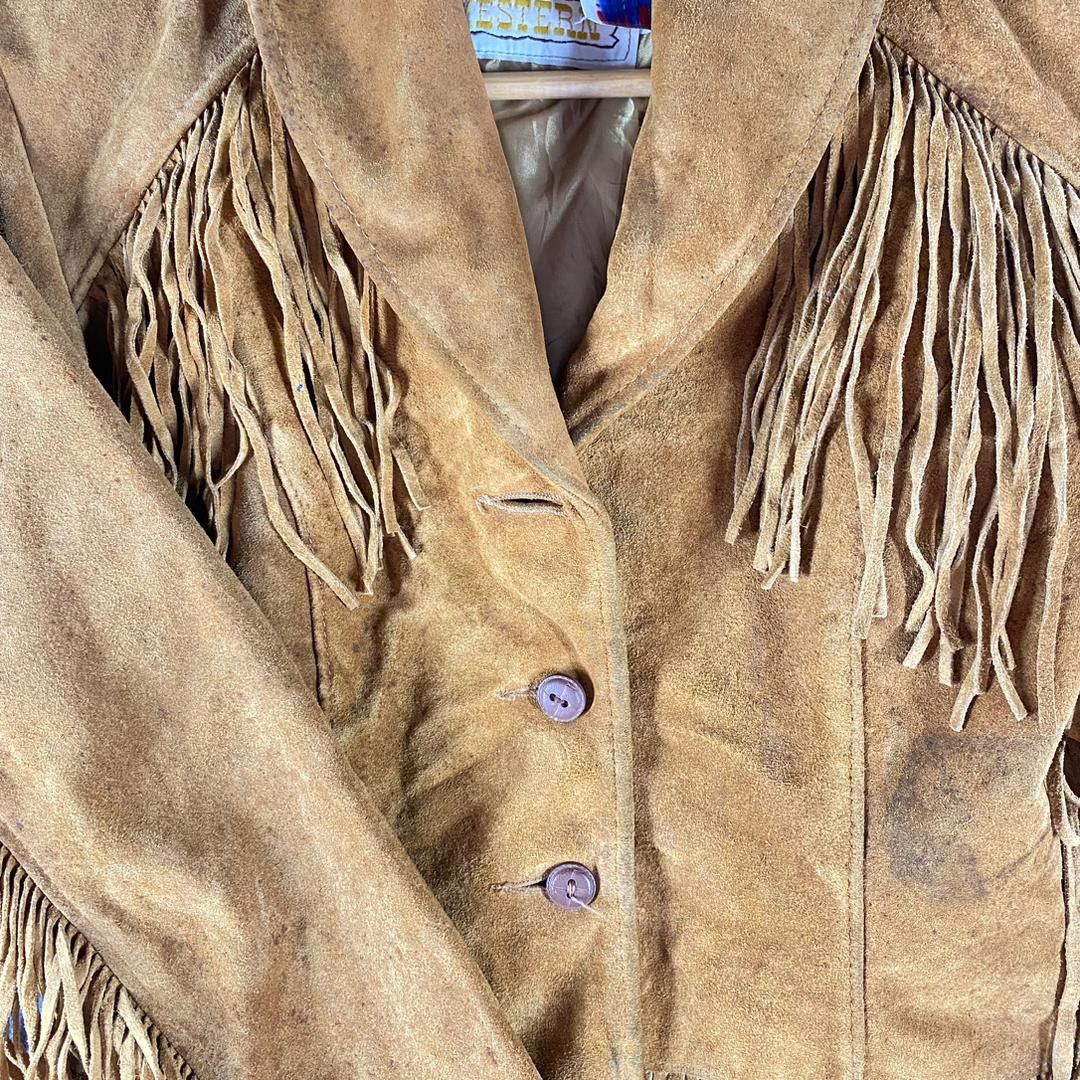 Schott Vintage 80s Schott Western Leather Motorcycles Jacket Size US M / EU 48-50 / 2 - 13 Thumbnail