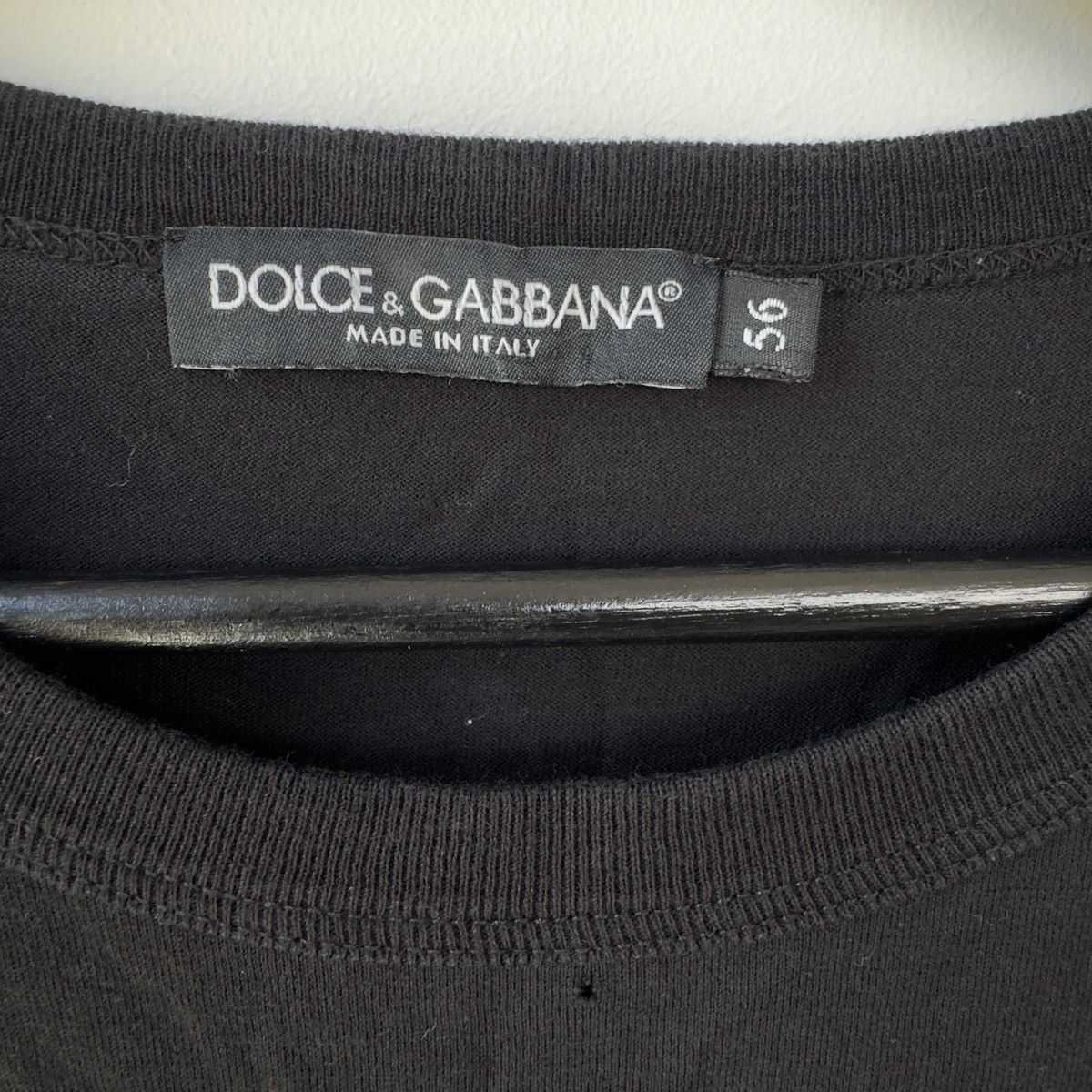 Dolce & Gabbana Dolce & Gabbana King heart black t-shirt Size US XL / EU 56 / 4 - 7 Thumbnail