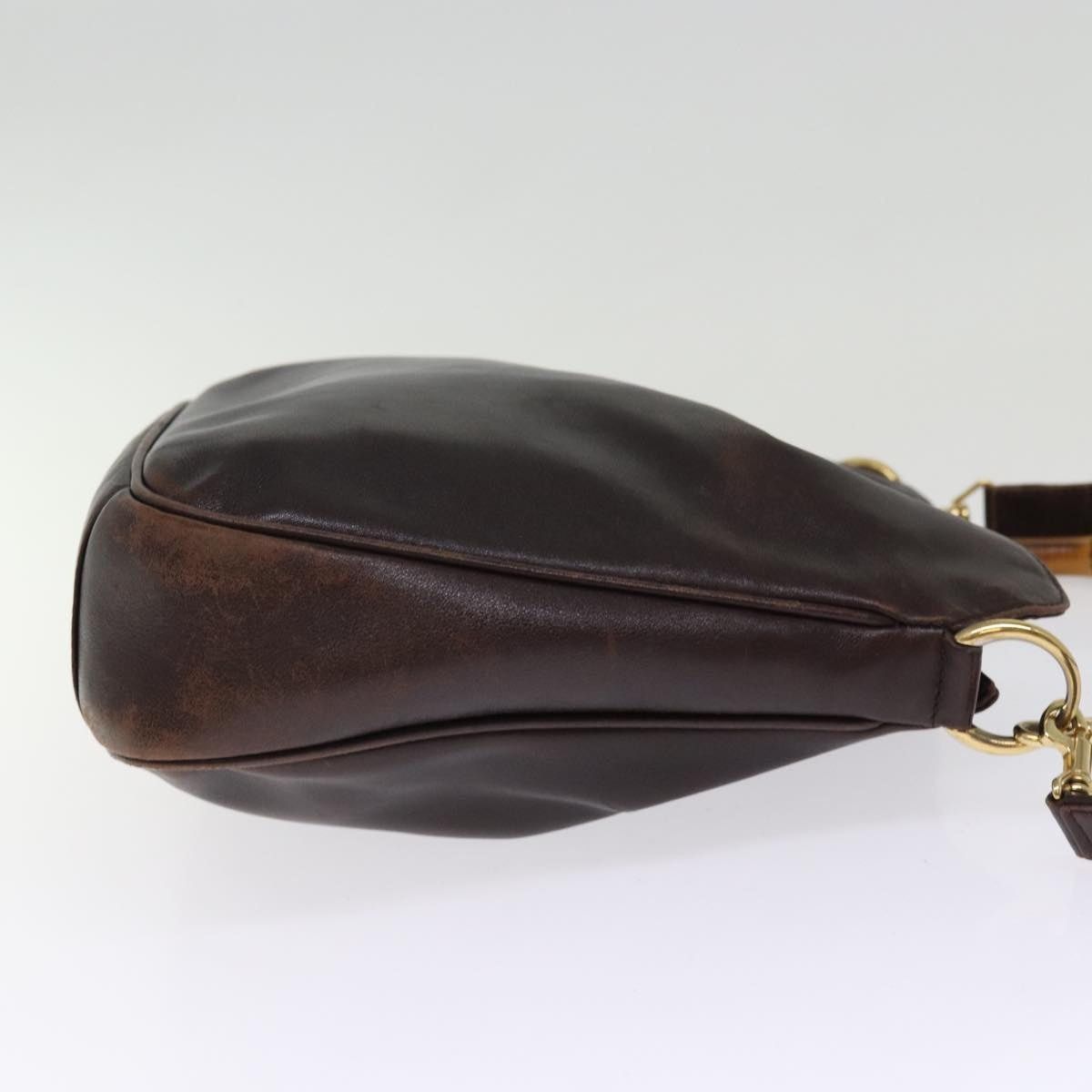 Gucci GUCCI Bamboo Shoulder Bag Leather Brown 001 2058 1638 0 Size ONE SIZE - 4 Thumbnail