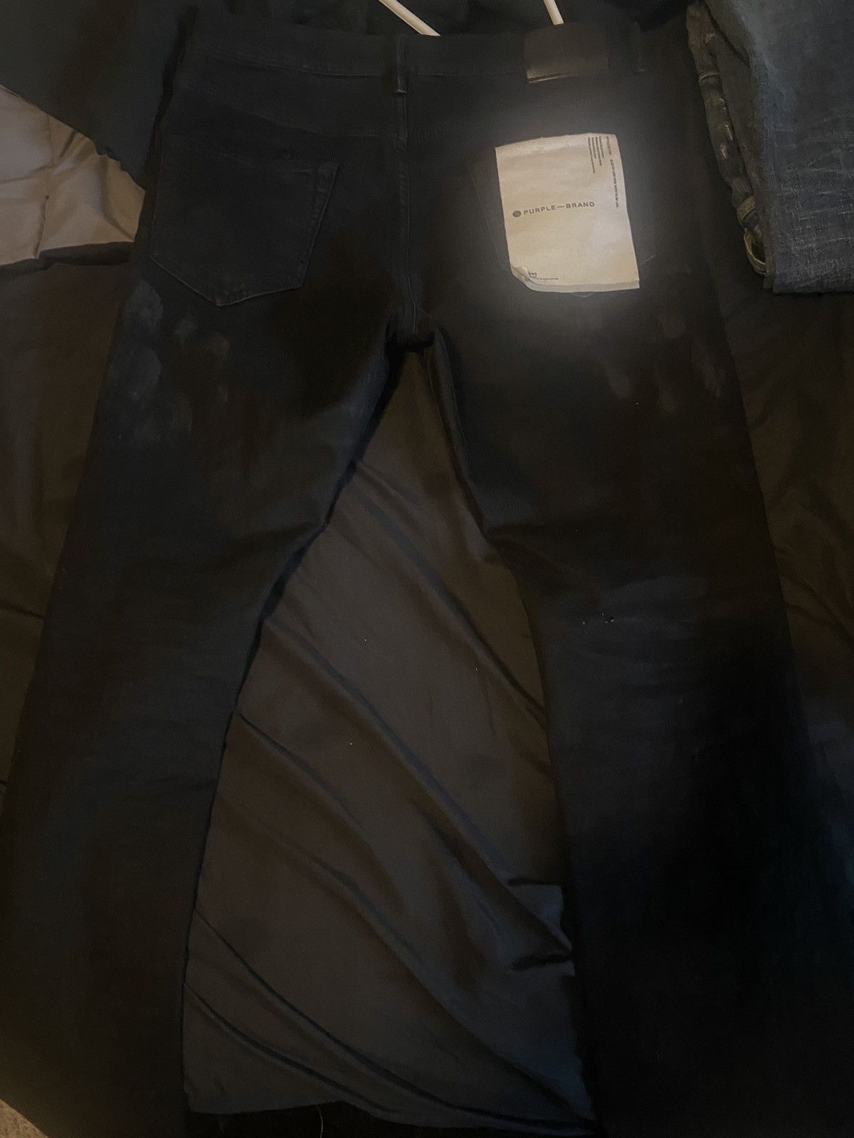 Purple Brand black purple jeans back tag only Size US 33 - 2 Thumbnail