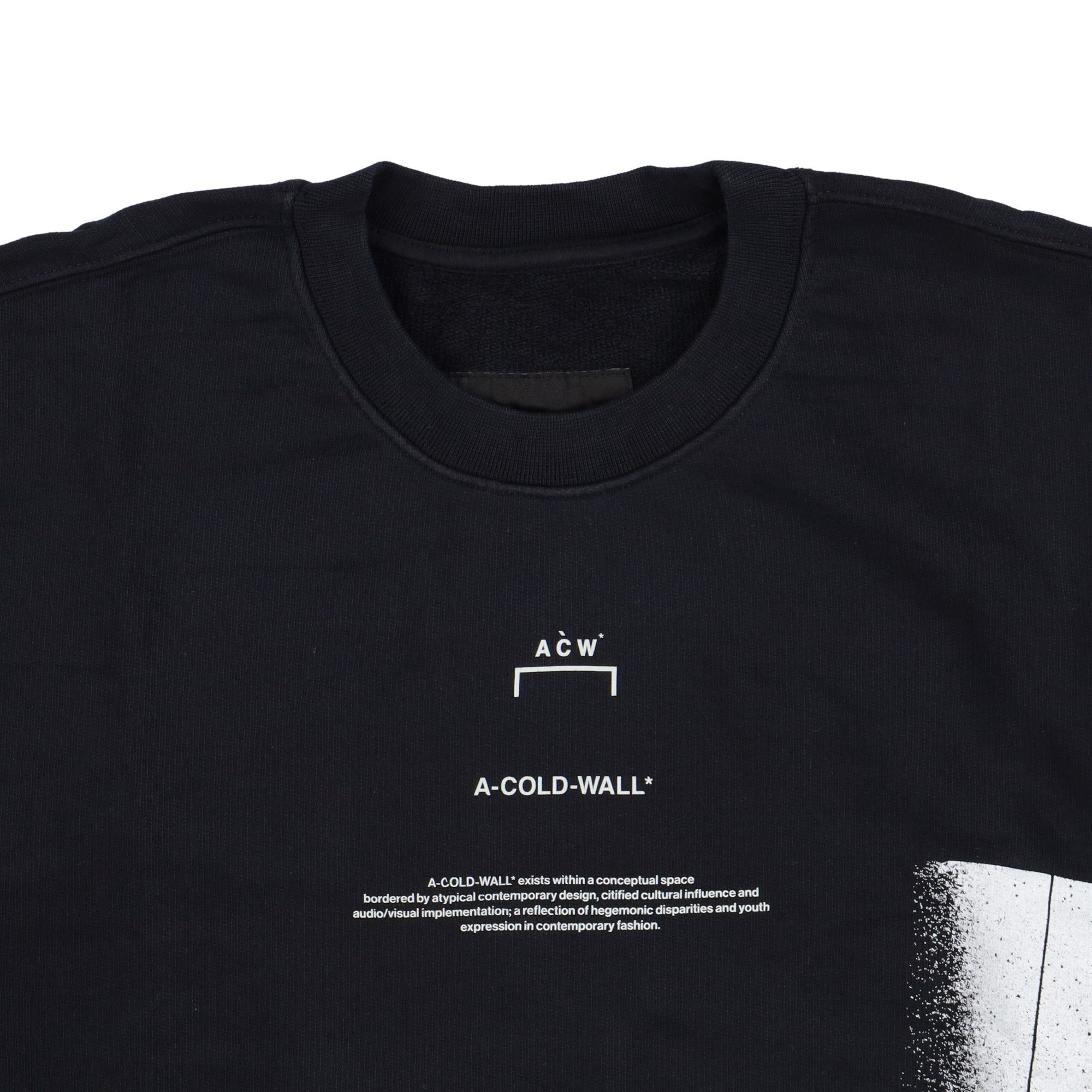 A-COLD-WALL* Black Lunar New Year ACW Logo Oversized Sweatshirt Size US S / EU 44-46 / 1 - 3 Thumbnail