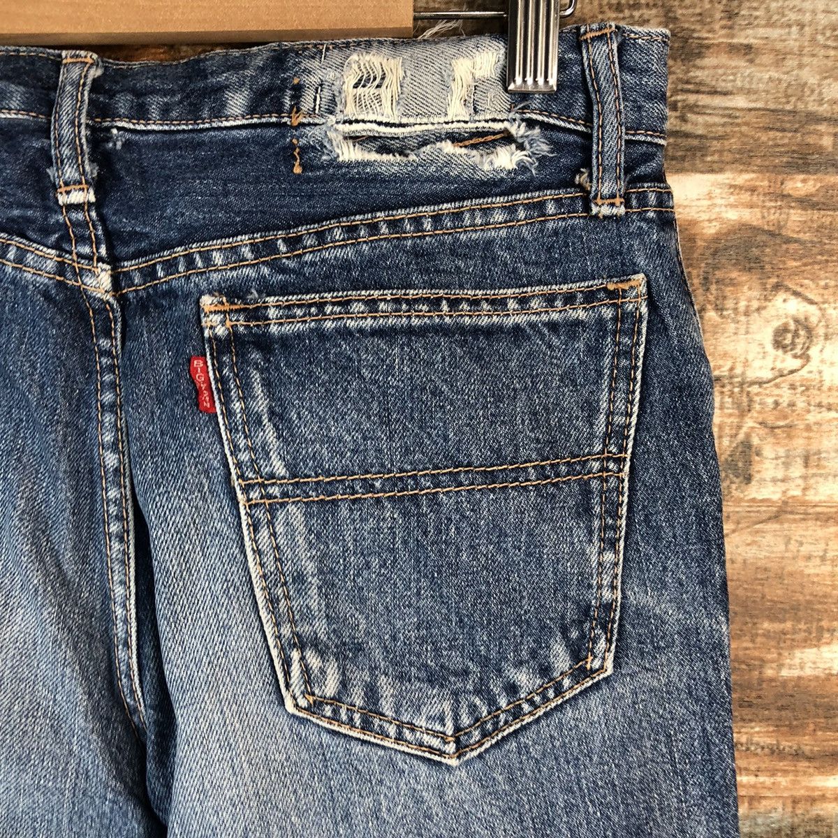 Big John Big John Blue vintage ripped Denim Pants #A2131 Size US 29 - 16 Thumbnail
