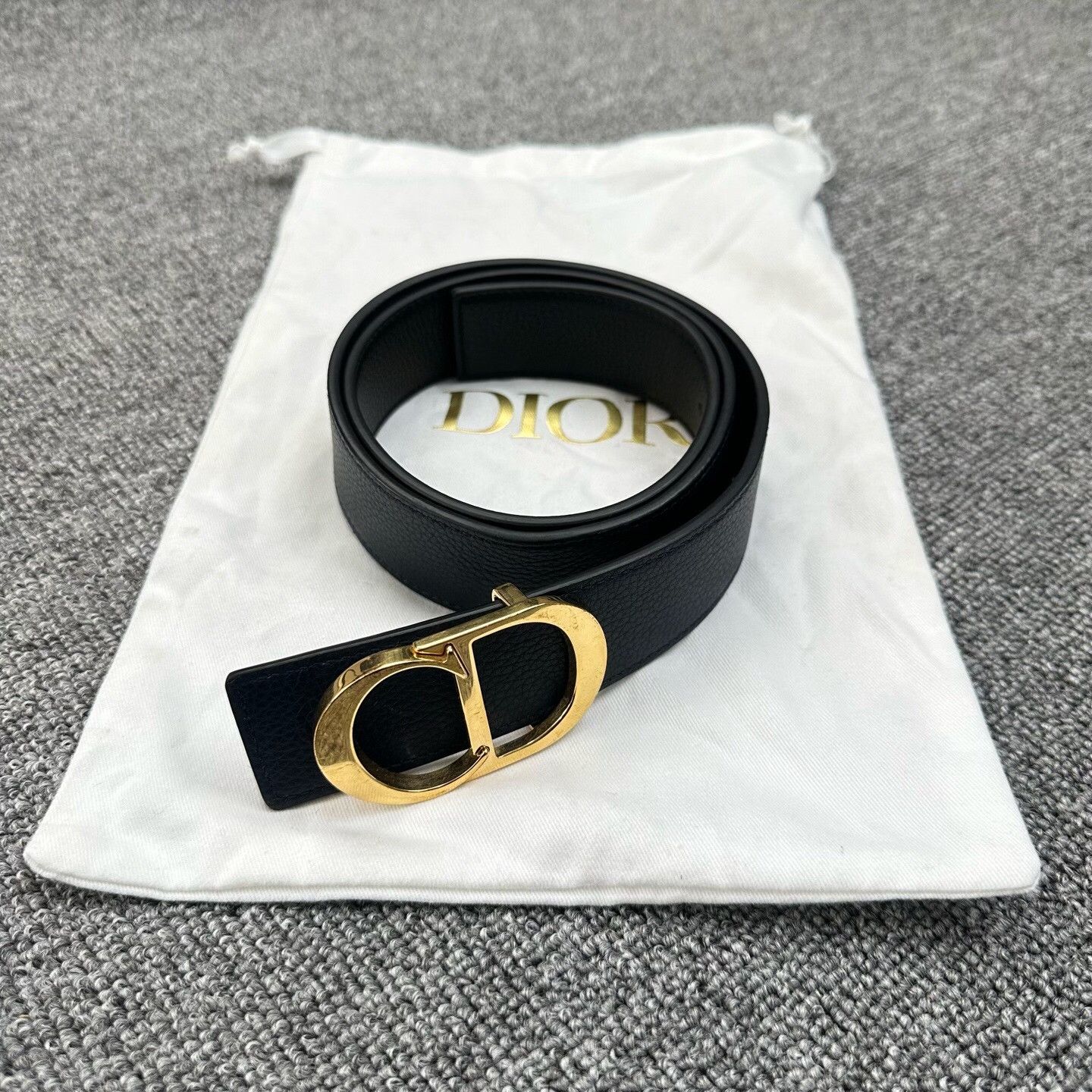 Dior Dior Leather Belt one size Men Size ONE SIZE - 1 Thumbnail