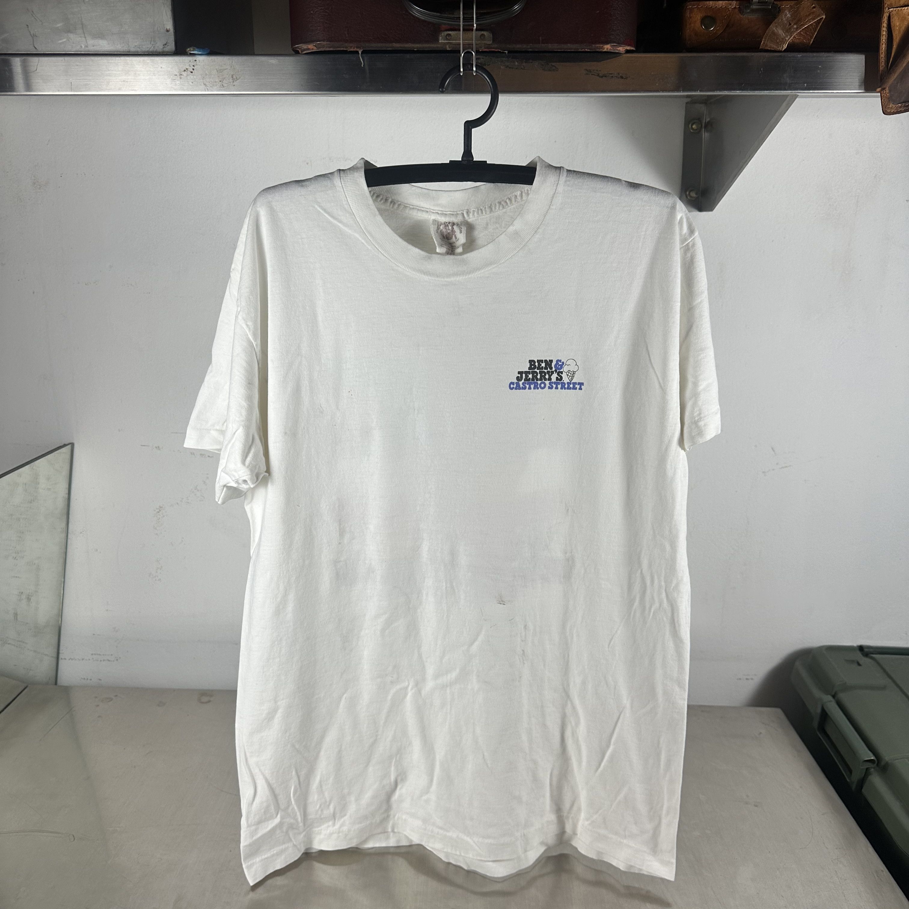 Vintage 90s Ben & Jerry's Ice Cream If It's Not Fun Why Do It Tee Size US XL / EU 56 / 4 - 2 Thumbnail