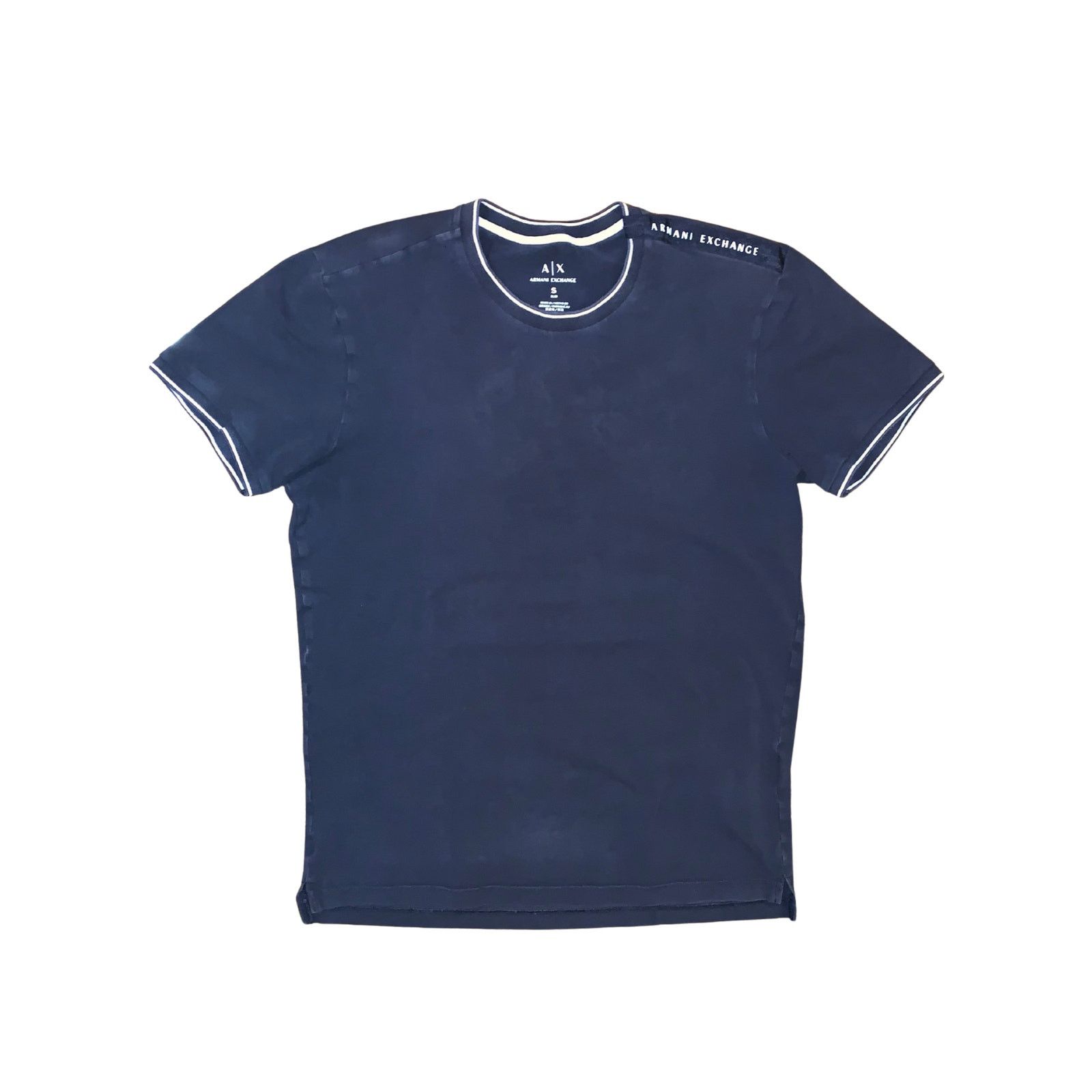Armani Exchange Armani Exchange Slim Fit T Shirt Navy Blue Small Certilogo Size US S / EU 44-46 / 1 - 1 Thumbnail