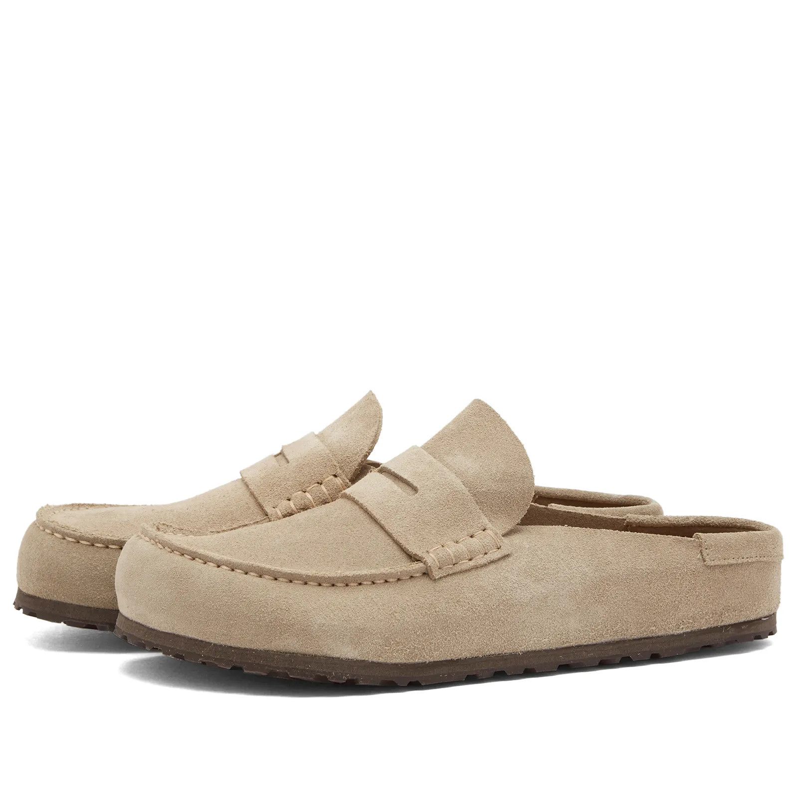 Birkenstock Naples Wrapped Taupe Suede 1029675 Us 13 Eu 46 in Beige, Men's