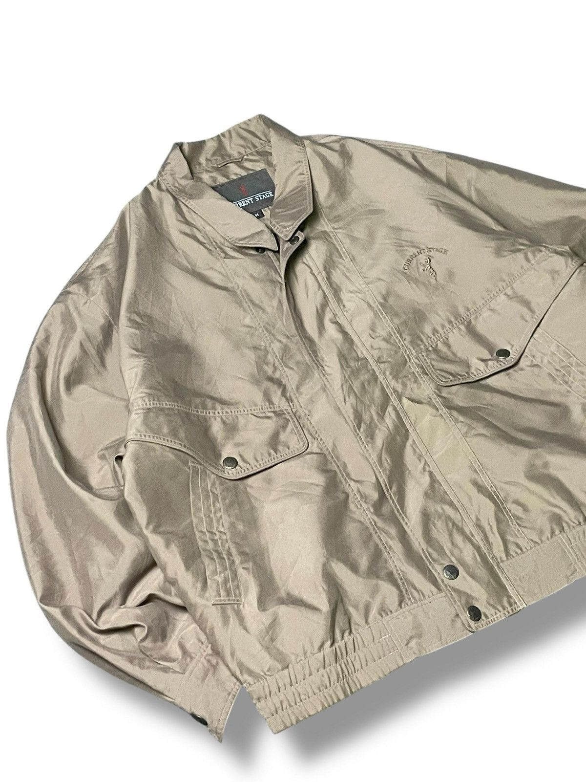 Japanese Brand Current Stage Brand Hidden Zipper Light Jacket (6) Size US M / EU 48-50 / 2 - 5 Thumbnail