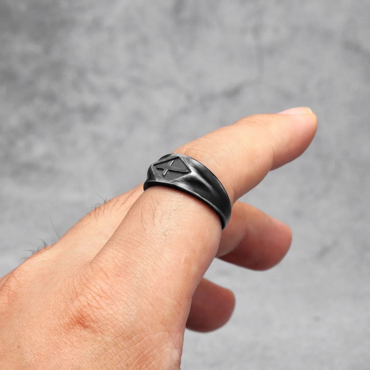 Jewelry Retro Cross Ring Size ONE SIZE - 4 Thumbnail