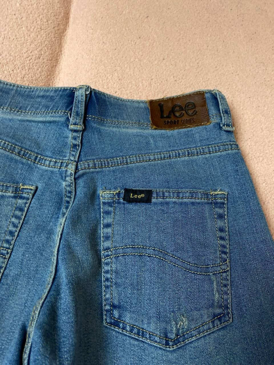 Lee × Vintage BAGGY DISTRESSED LEE DENIM JEANS Size 25" / US 0 / IT 36 - 14 Thumbnail