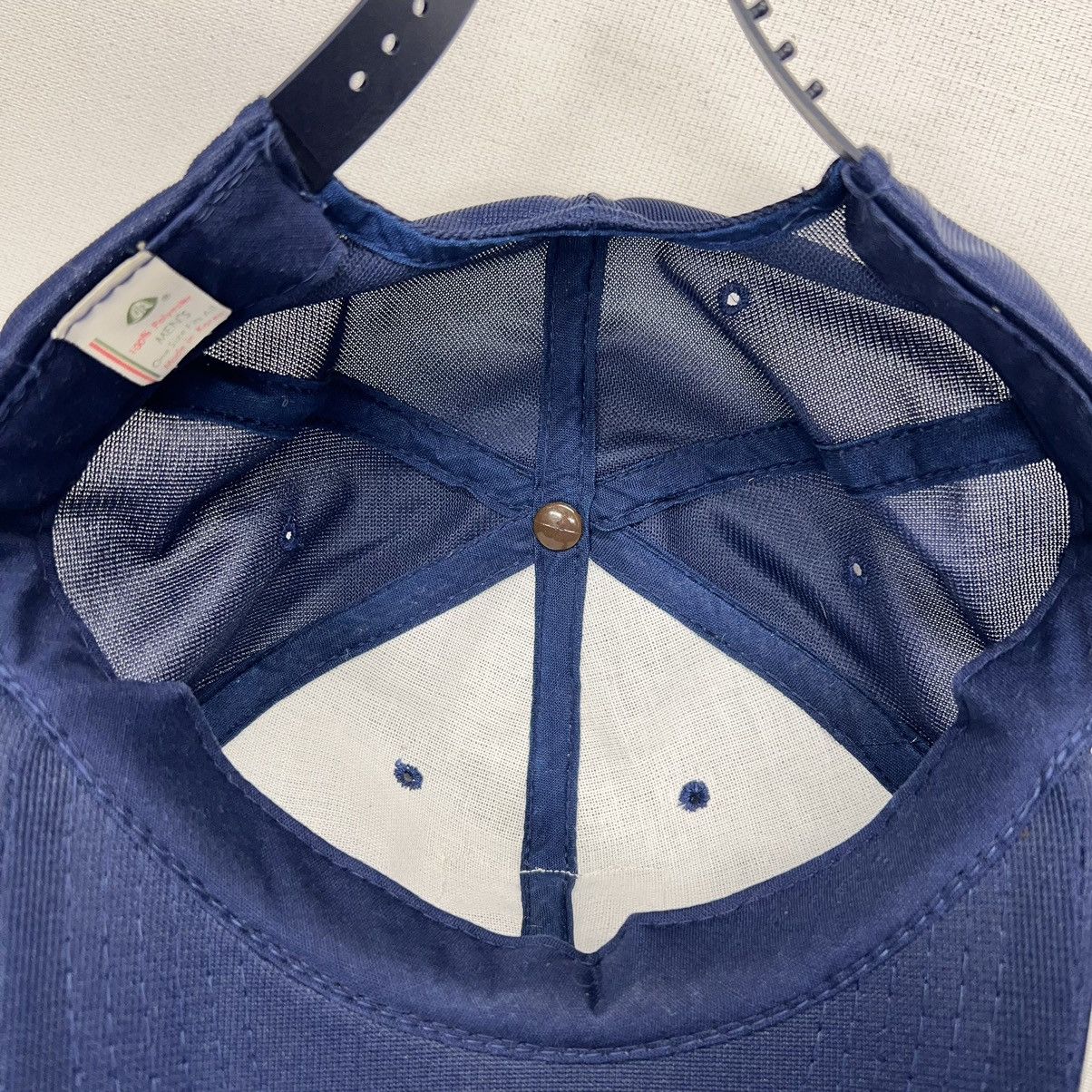 Vintage NJ State PBA Hat Blue New Jersey Trucker Snap Back Logo Cap Size ONE SIZE - 13 Thumbnail