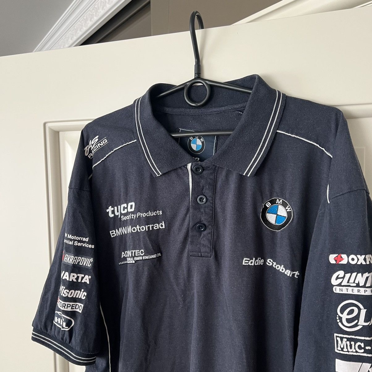 BMW Vintage BMW Racing Polo Motorrad Size US XL / EU 56 / 4 - 5 Thumbnail