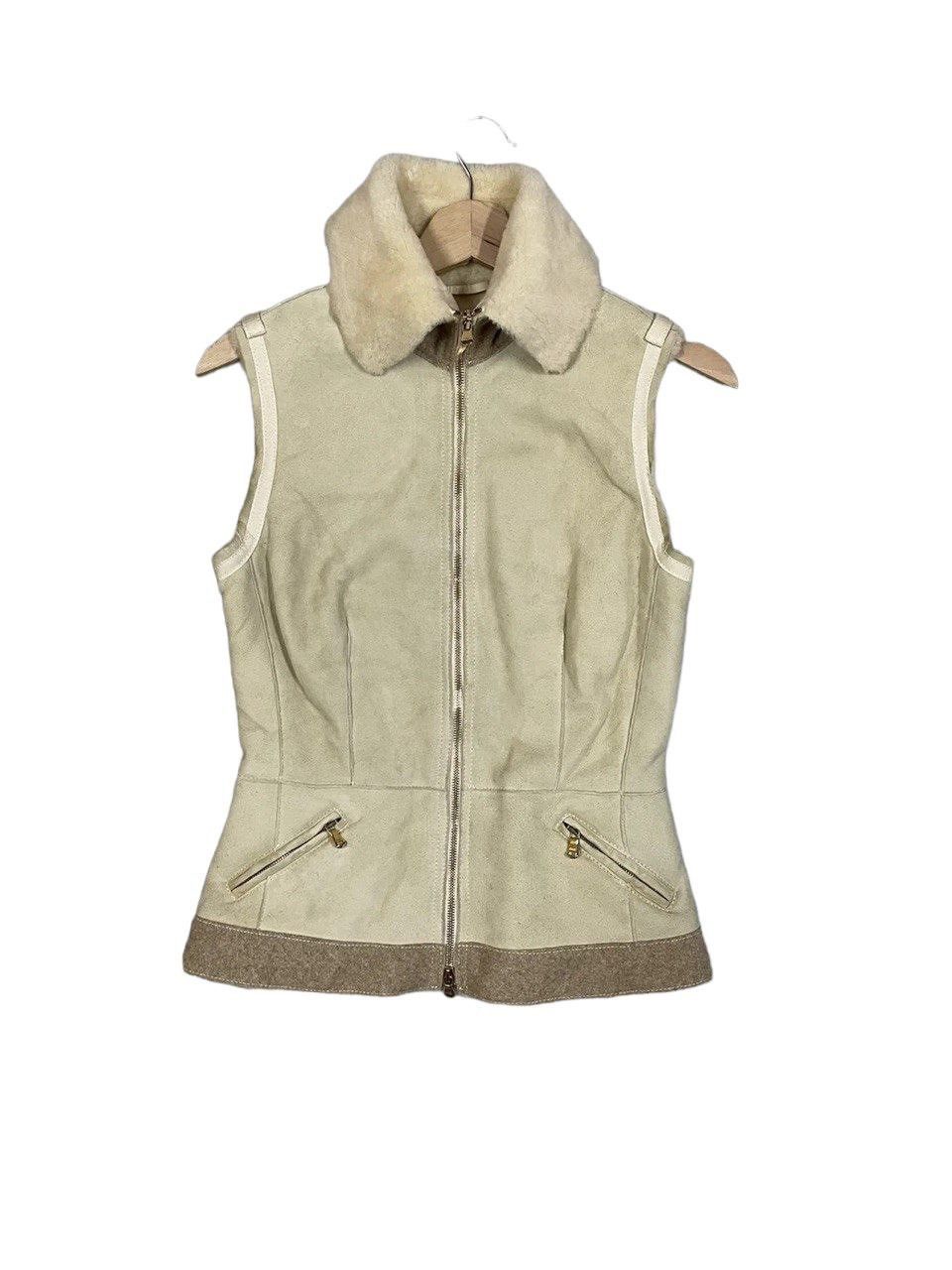 Raf Simons × Ruffo Research Ruffo Reseach inner Vest Leather Jacket Very Rare Size US S / EU 44-46 / 1 - 5 Thumbnail