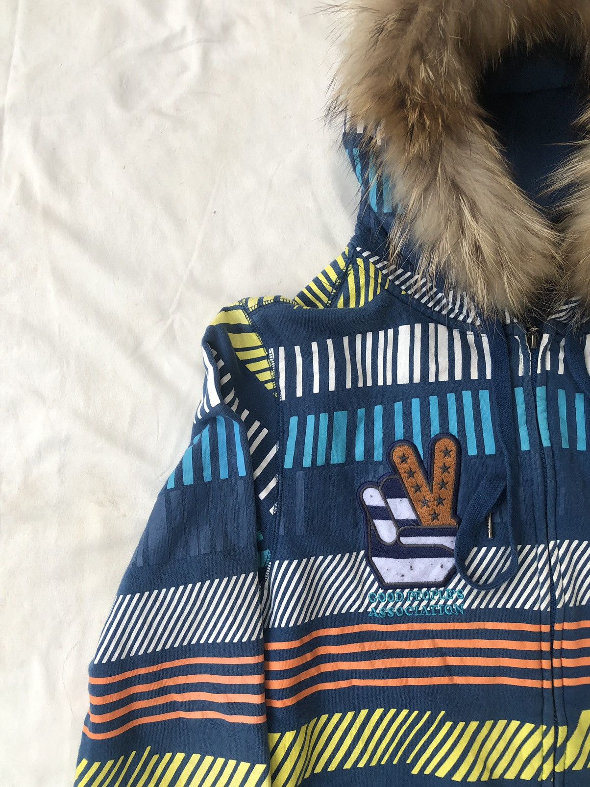 If Six Was Nine Japanese GPA Patchwork Zipp Fur Hoodie Ifsixwasnine Style Size US L / EU 52-54 / 3 - 6 Thumbnail