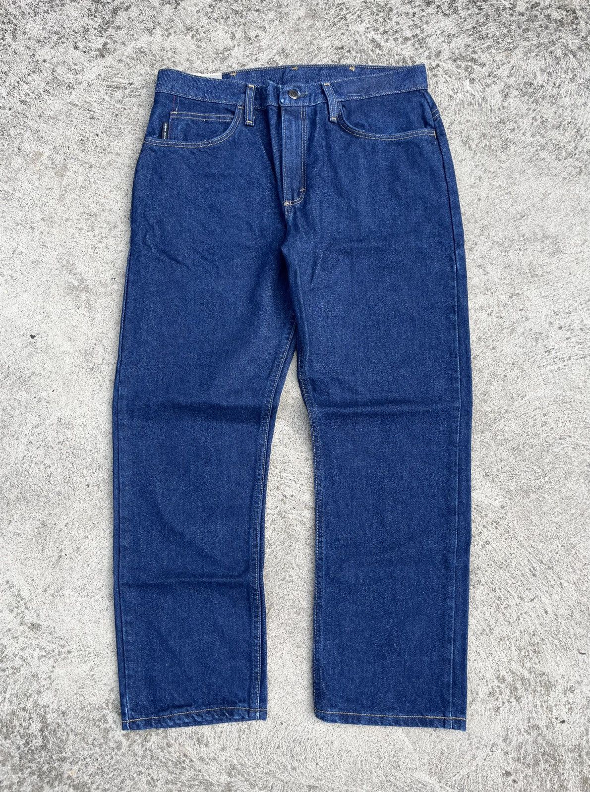 Bulwark × Carhartt × Vintage NEW Vintage Y2K Bulwark FR Work Jeans Size 34X30 Size US 34 / EU 50 - 3 Thumbnail
