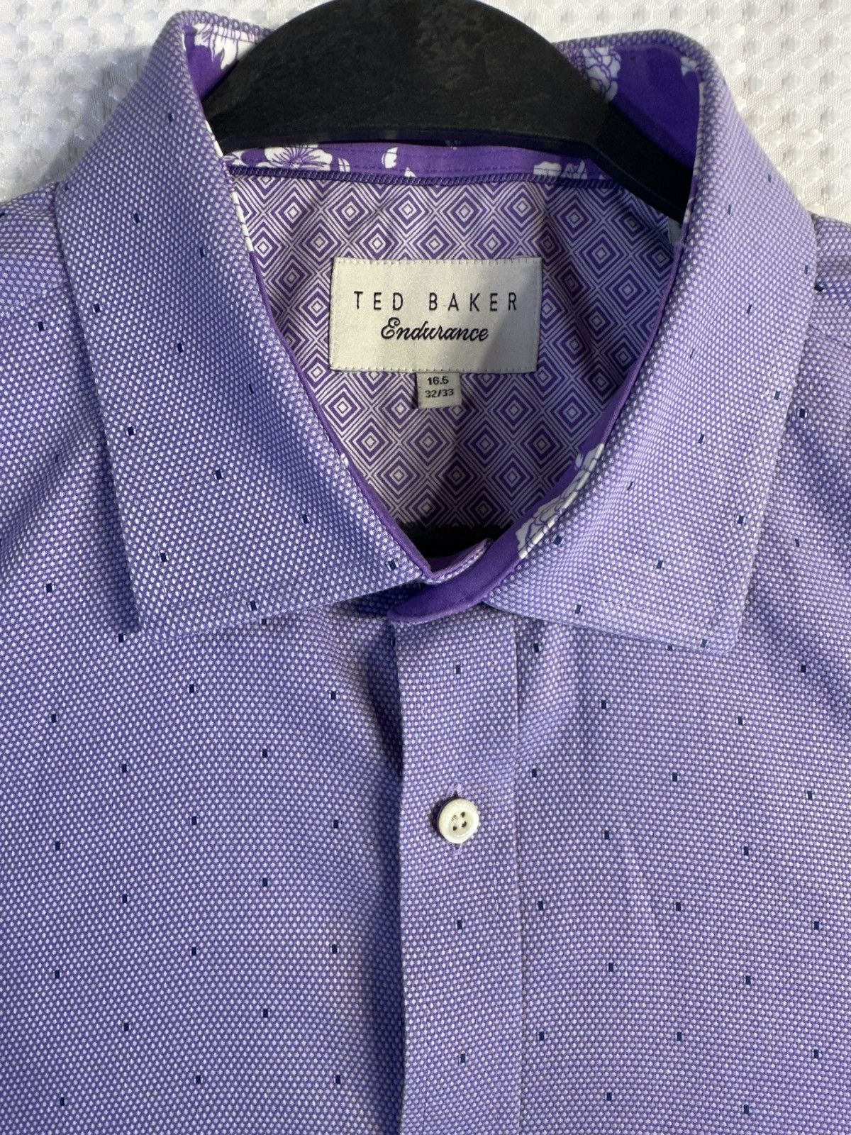 Ted Baker Ted Baker Endurance Dress Shirt Size US L / EU 52-54 / 3 - 3 Thumbnail