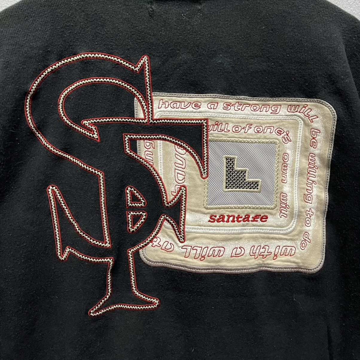 Japanese Brand Santa Fe Embroidered Short Sleeve Sweatshirt – Made in Japan Size US L / EU 52-54 / 3 - 2 Thumbnail