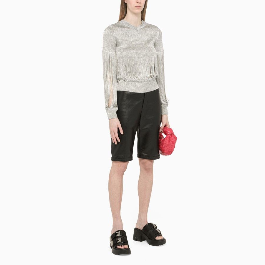 Bottega Veneta o1d2blof0824 Pullover in Silver Size L / US 10 / IT 46 - 3 Thumbnail