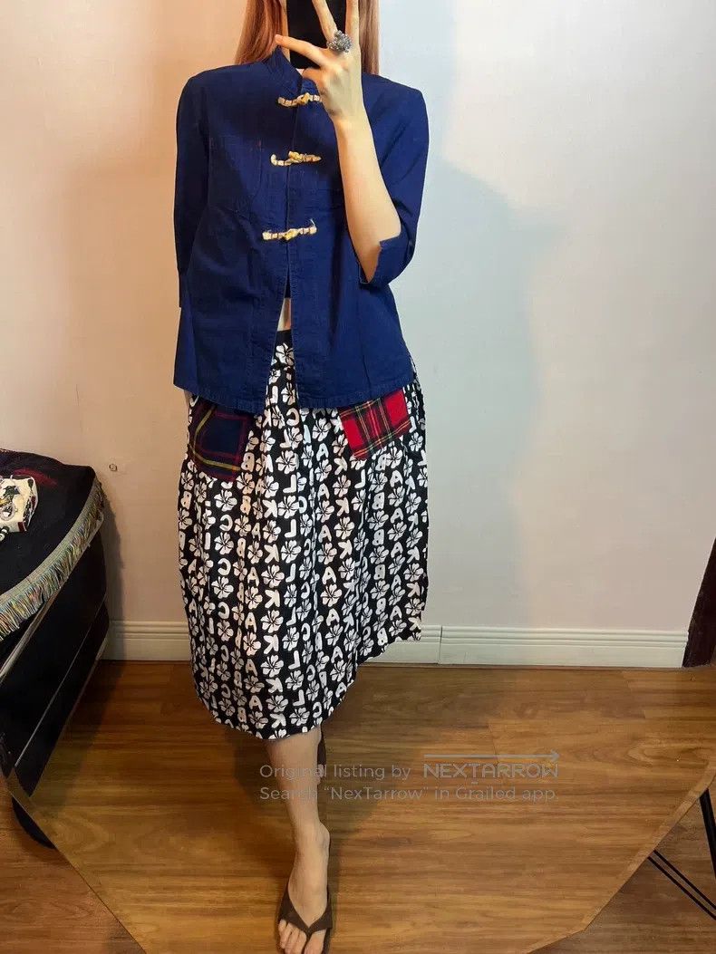 Comme des Garcons Comme Des Garcons size M Letter Big Pocket Skirt Size 23" - 8 Thumbnail