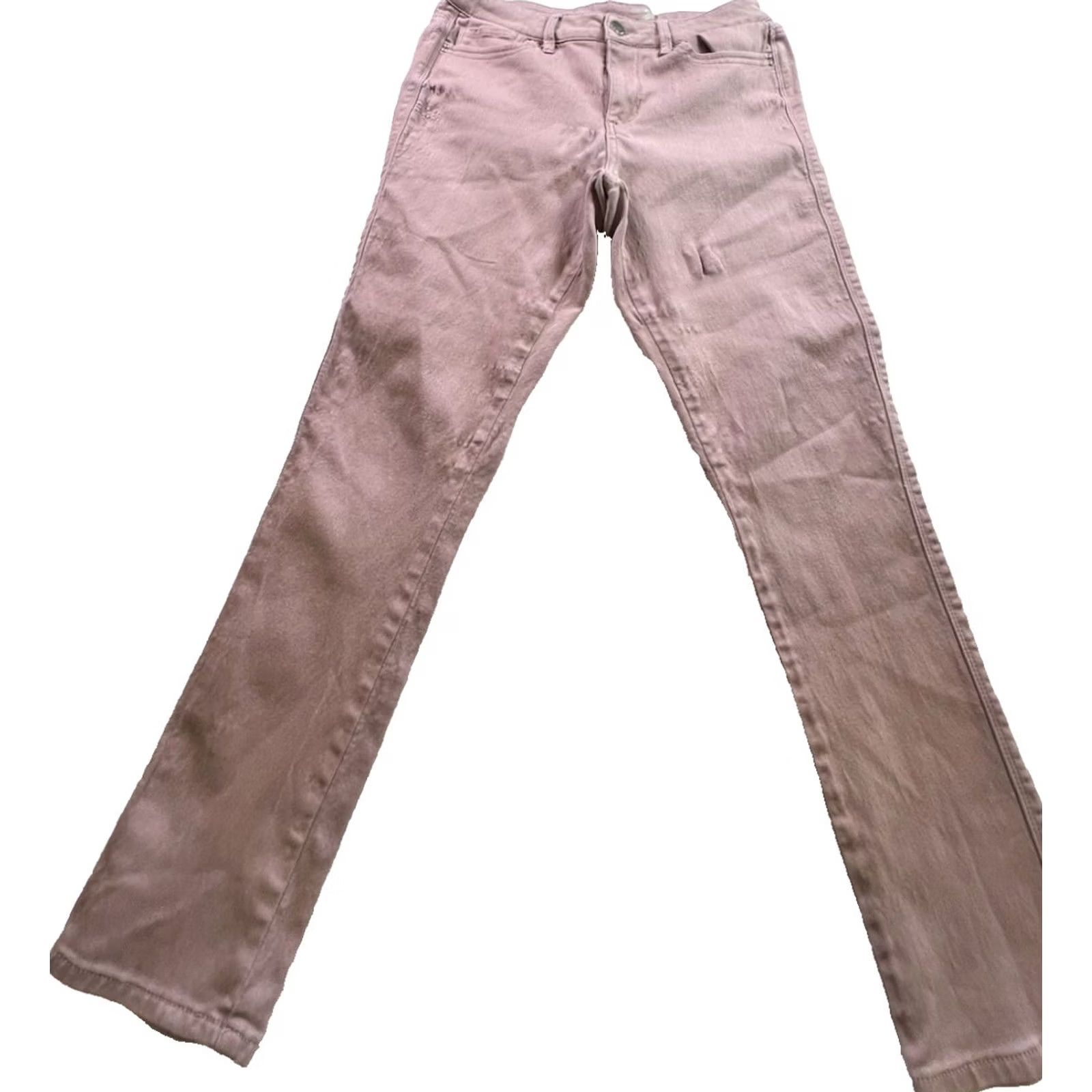 Vintage Seven7 Women's High Rise Skinny Jeans Mauve Size 8 Pink Denim Size 30" / US 8 / IT 44 - 2 Thumbnail