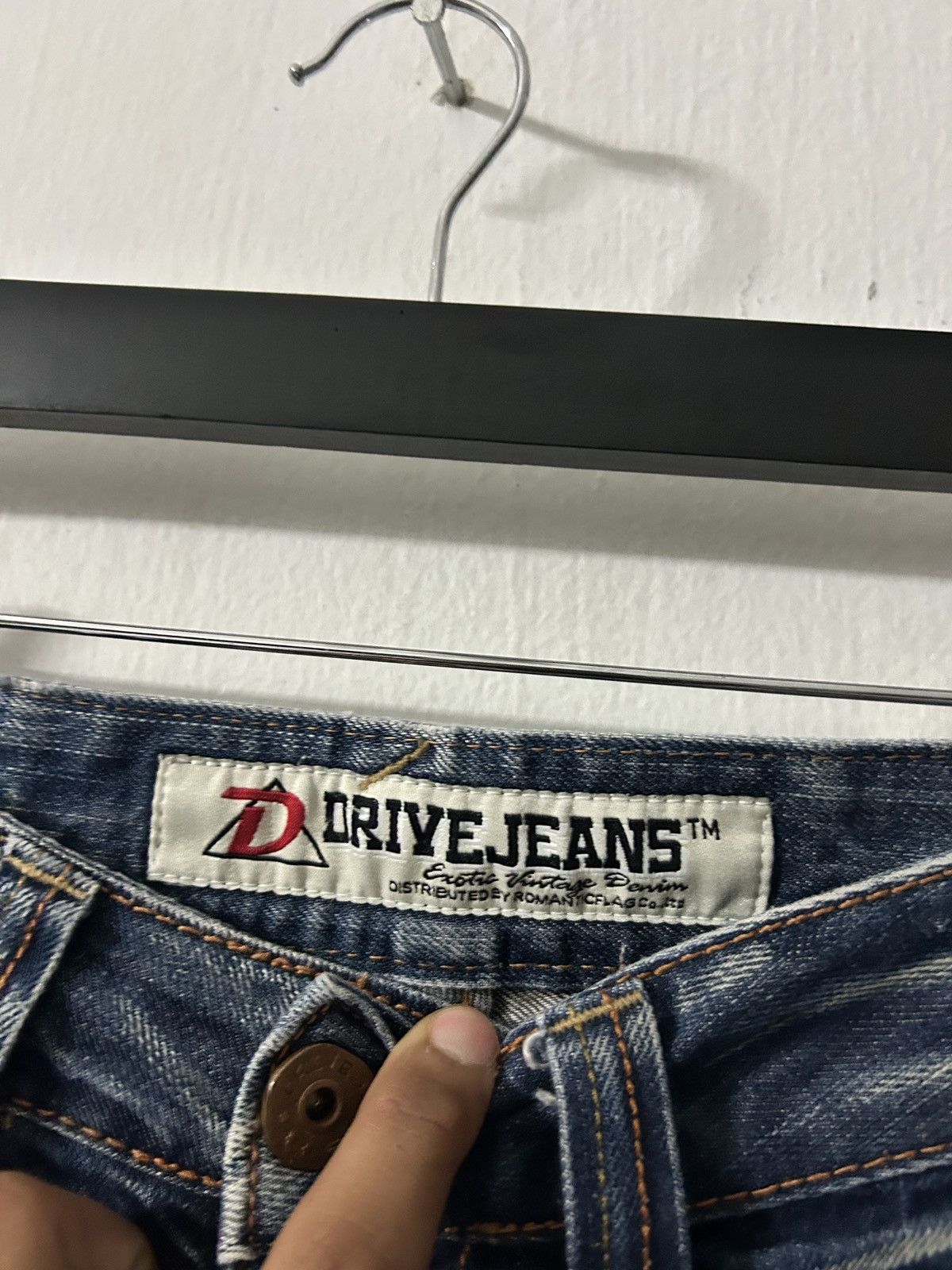 If Six Was Nine Flared whiskered fade embroidered pocket japanese denim Size 29" - 7 Thumbnail