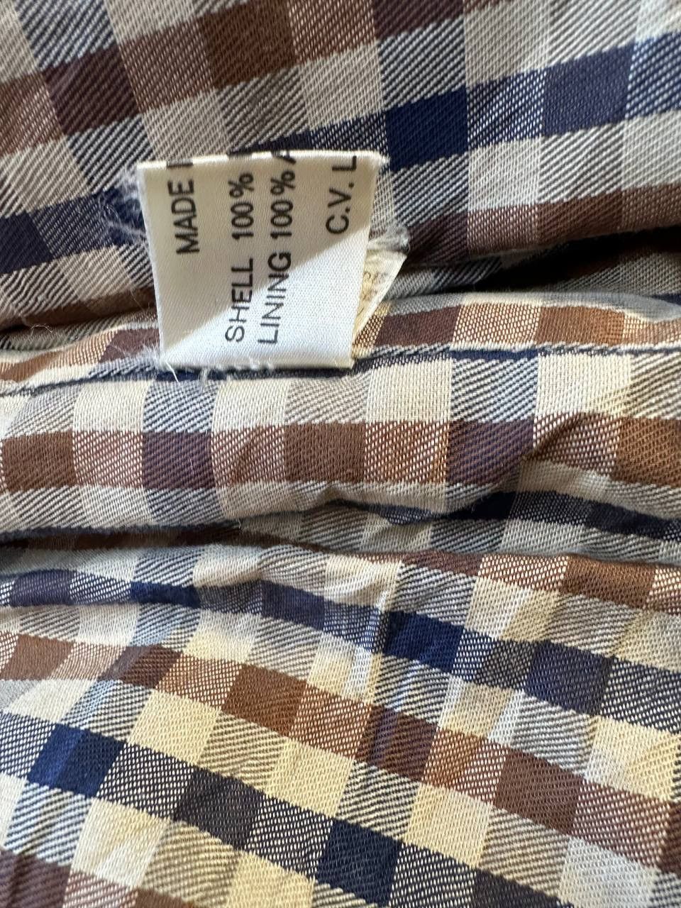 Aquascutum Aquascutum Tartan Lined Leather Jacket Size US M / EU 48-50 / 2 - 17 Thumbnail