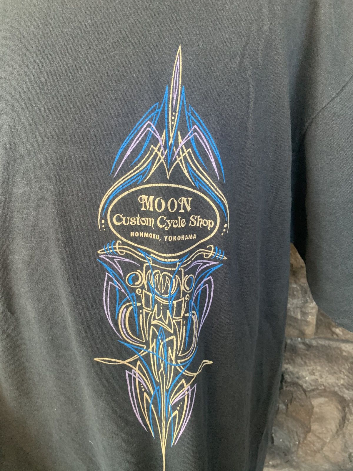 Vintage Vintage Mooneyes Custom Cycle Shop T shirt Size US XL / EU 56 / 4 - 6 Thumbnail