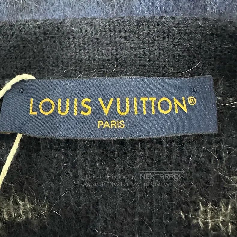 Louis Vuitton Louis Vuitton Old Flower Contrast Mohair Cardigan Jacket Size US M / EU 48-50 / 2 - 3 Thumbnail