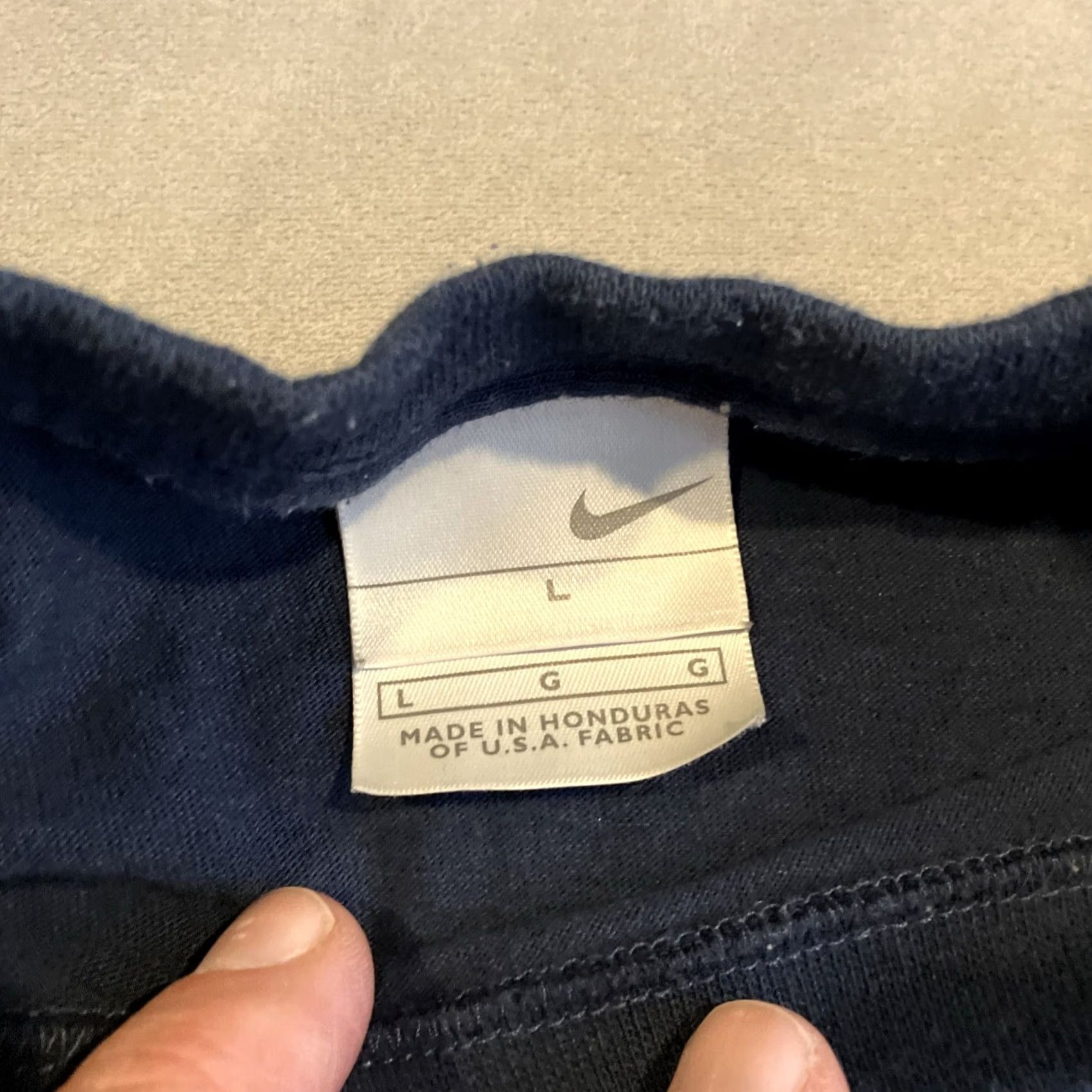 Nike Nike Gray Label Long Sleeve T Shirt Paint Brush Graphic Large Mens L Gray Shirt Size US L / EU 52-54 / 3 - 4 Thumbnail