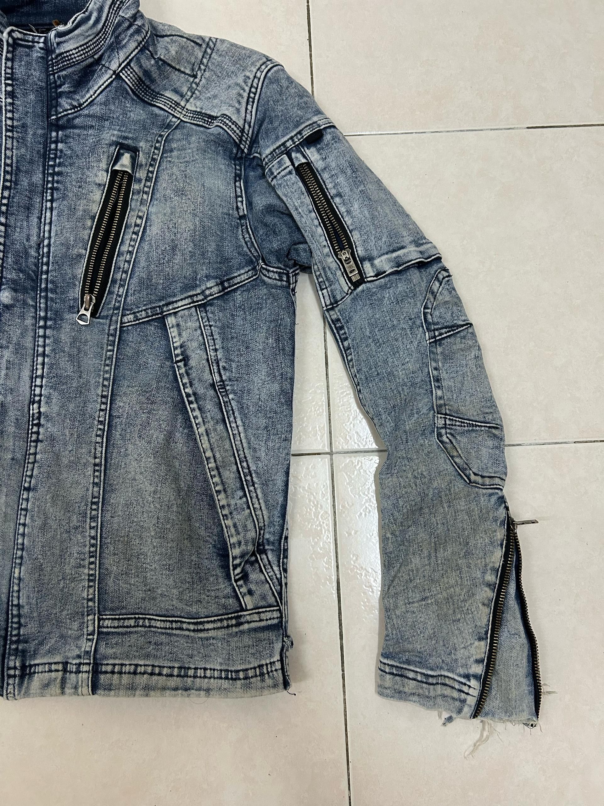 Vintage Rare Fielcore Denim Stretch Jacket Size US M / EU 48-50 / 2 - 5 Thumbnail