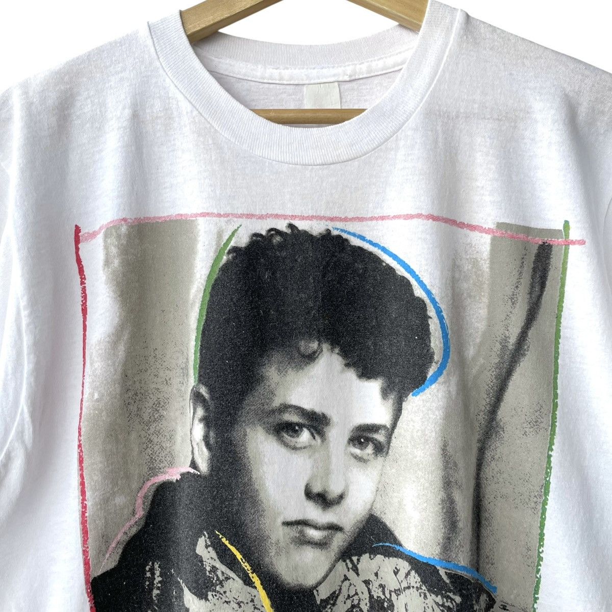 Band Tees Joey McIntyre NKOTB Portraiture Vintage 1990s Band Promo Tee Size US M / EU 48-50 / 2 - 3 Thumbnail