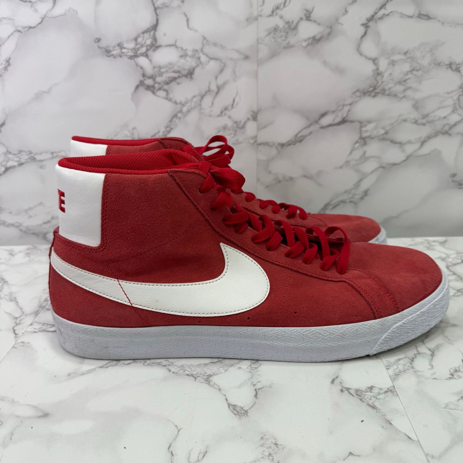 Nike Nike Men's Sneakers 14 Zoom Blazer University Red NWOT M127 Size US 14 / EU 47 - 8 Thumbnail