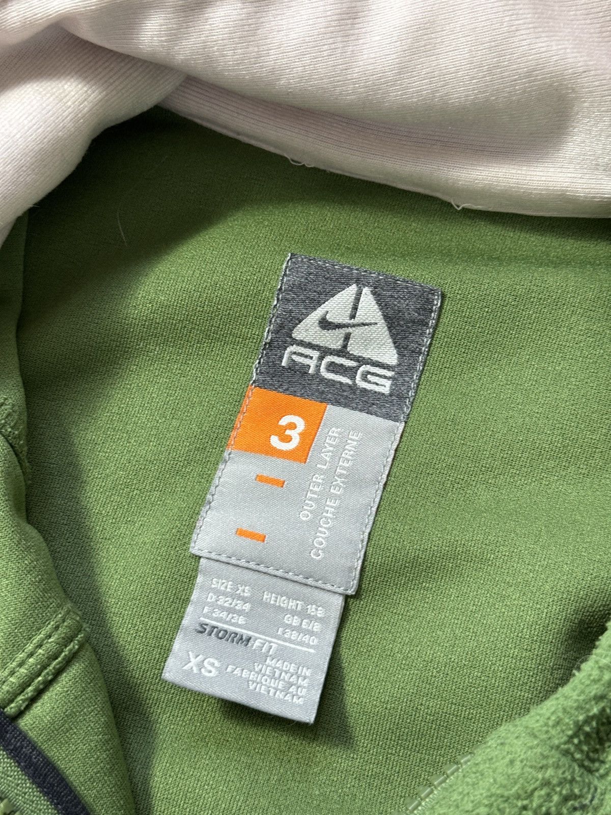 Nike ACG VINTAGE NIKE ACG 2000s ZIP UP FLEECE JACKET Size XS / US 0-2 / IT 36-38 - 6 Thumbnail
