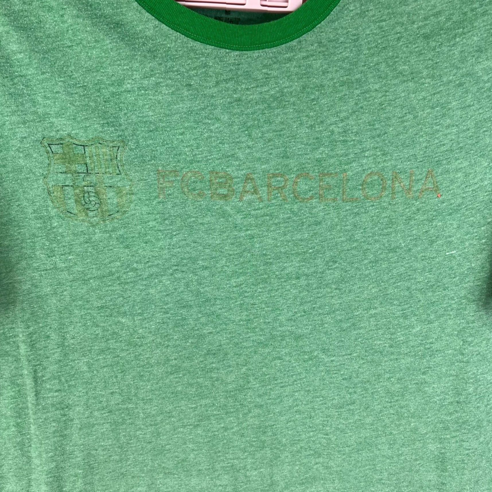Vintage Messi #10 T Shirt - PSG Men’s Size M Green - Adult Crew Neck Solid Tee, Vintage Look, 90s Style, Soccer Fan Gift Mens Size US M / EU 48-50 / 2 - 4 Thumbnail