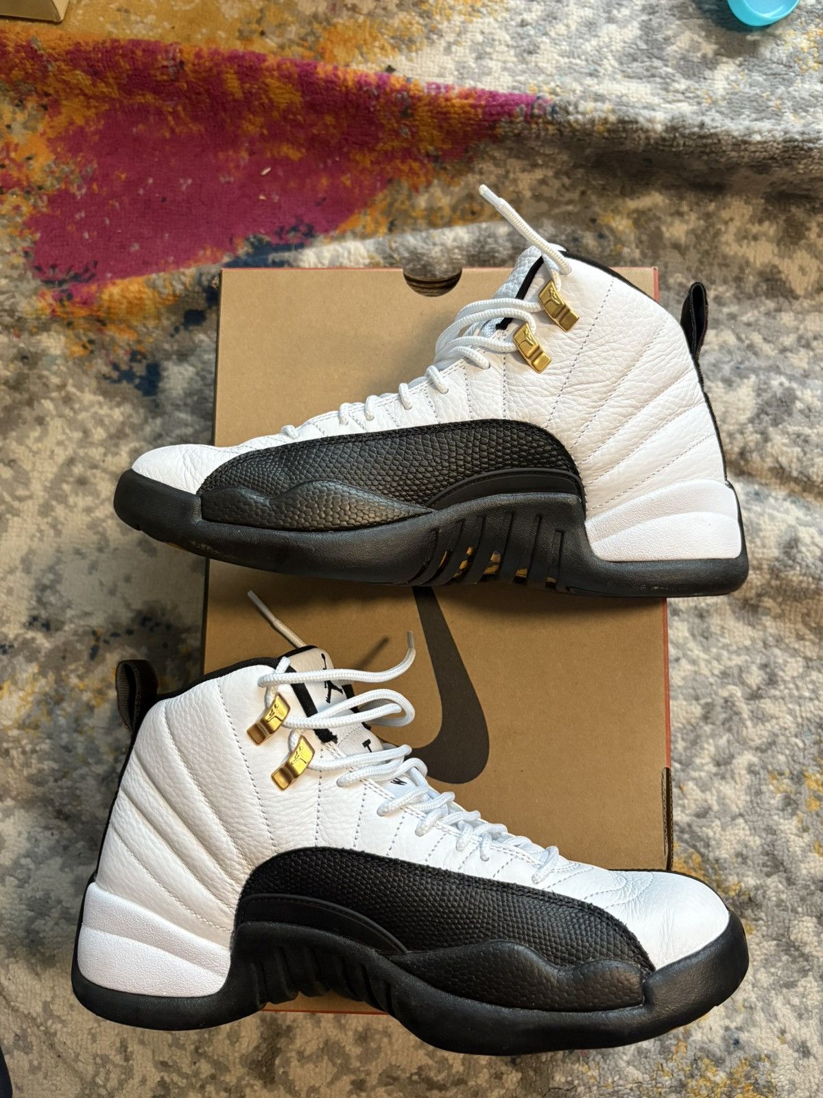 Jordan Brand Air Jordan Retro 12 Taxi size 8 Size US 8 / EU 41 - 2 Thumbnail