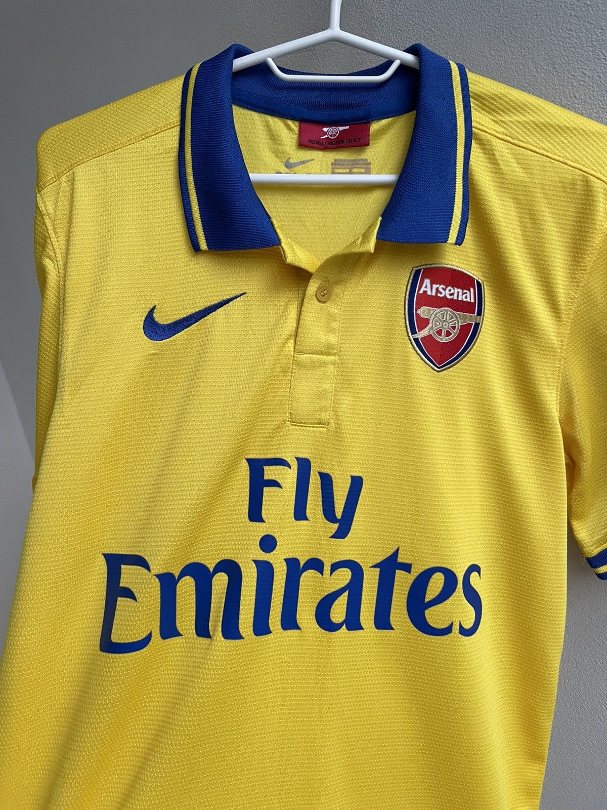 Nike Arsenal 2013 2014 Away Football Shirt Soccer Jersey Nike Size US S / EU 44-46 / 1 - 8 Thumbnail