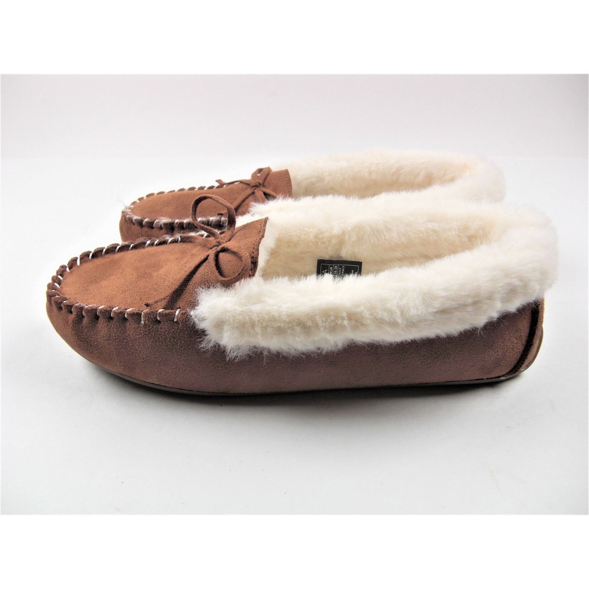 Nautica Nautica Shearling Women's Moccasin Suede Loafers Slip On Sho Size US 8 / IT 38 - 6 Thumbnail