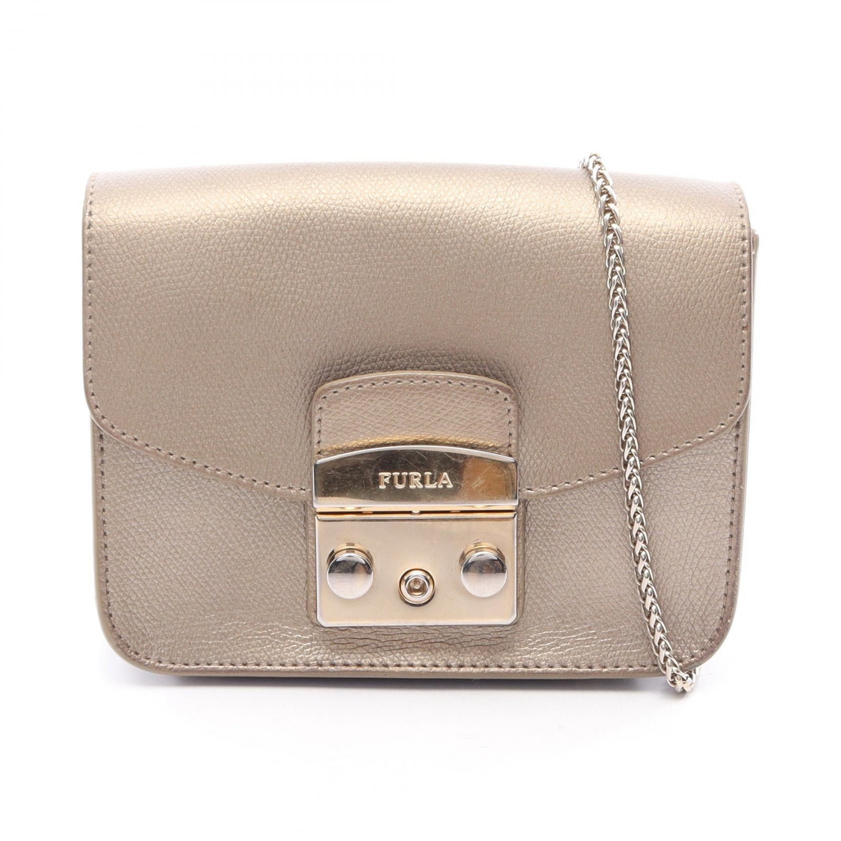 Furla Furla Furla Metropolis Leather Mini Shoulder Bag Leather Shoulder Bag G6400 DUTY FREE for USA Size ONE SIZE - 1 Thumbnail
